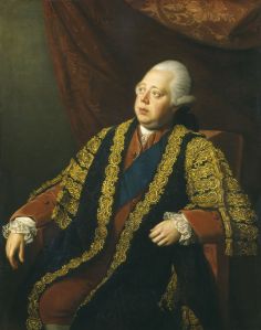 Frederick, Lord North by Nathaniel Dance (later Sir Nathaniel Holland, Bt), (C) National Portrait Gallery, London, 