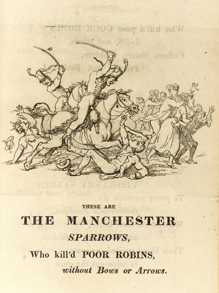 Who Killed Cock Robin? Peterloo and Satire