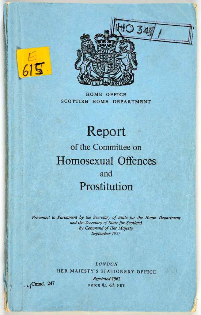 Lesbians and the law: the Wolfenden Report and same-sex desire between women