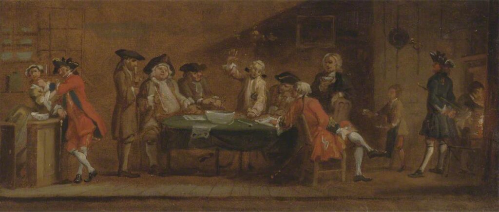 Early modern Parliament and Coffee