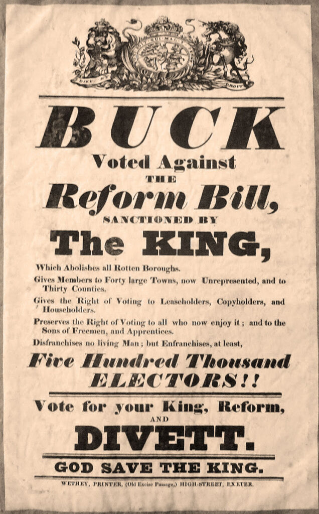 ‘The power of returning our members will henceforth be in our own hands’: parliamentary reform and its impact on Exeter, 1820-1868