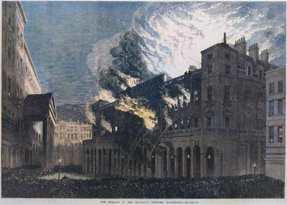 ‘Covent Garden was lit up by a lucid light’: an MP’s account of the fire at Her Majesty’s Theatre, 6 December 1867