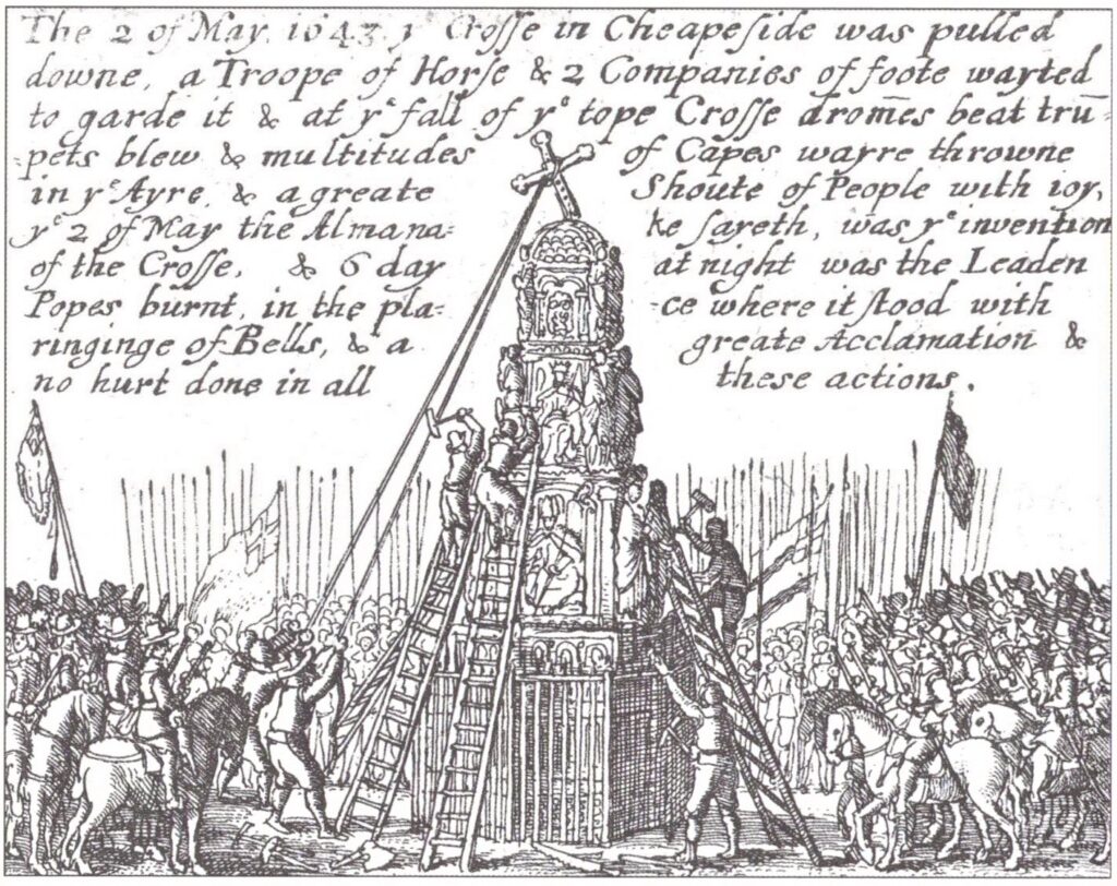 ‘The Downe-fall of Dagon’: the post-Reformation campaign against Cheapside Cross