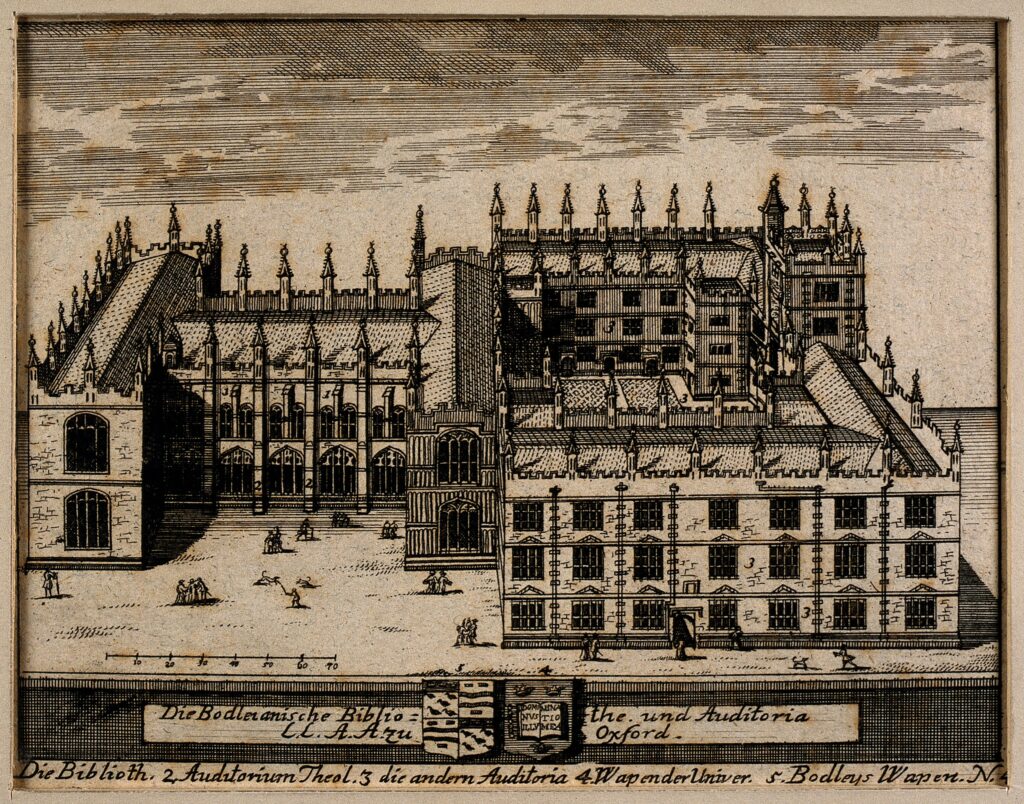 Legislature meets library: Parliament at Oxford in 1625