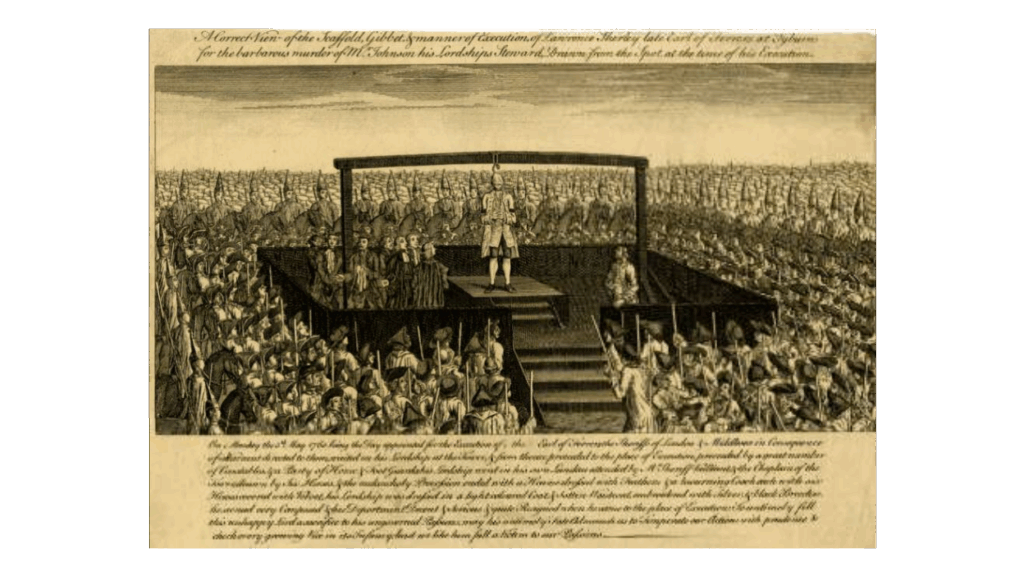 The Last Peer Hanged for Murder