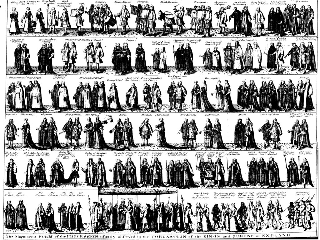‘The most solemn, magnificent, and sumptuous ceremony’: The coronation of George II and Queen Caroline, 11 October 1727