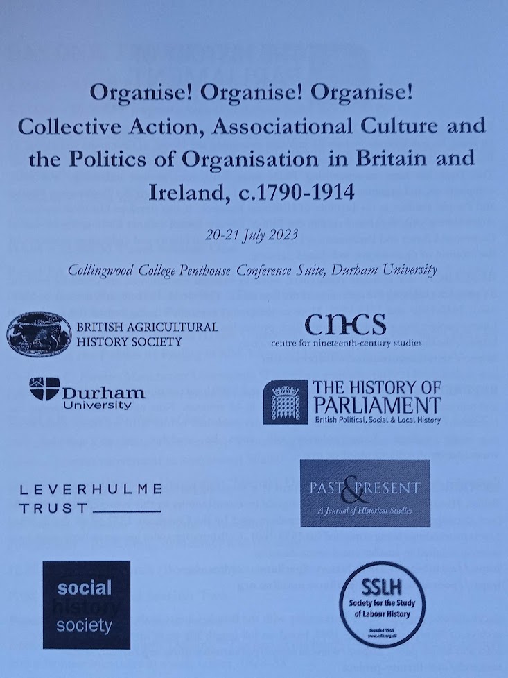 Organise! Organise! Organise! Conference Review