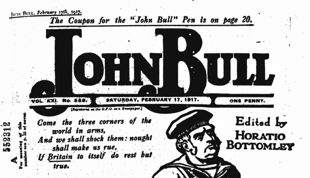 Horatio Bottomley – how a radical journalist became a right-wing populist MP