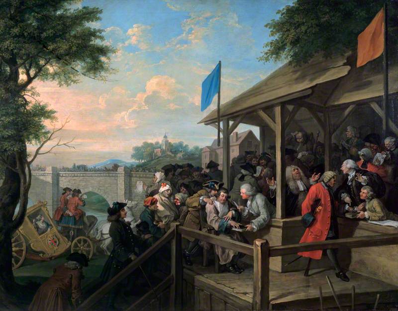 ‘True Blue’: the choice of political colours in the 18th century