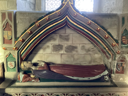 A King’s Sister buried in a Shropshire church: Elizabeth of Lancaster, sister of Henry IV, at Burford