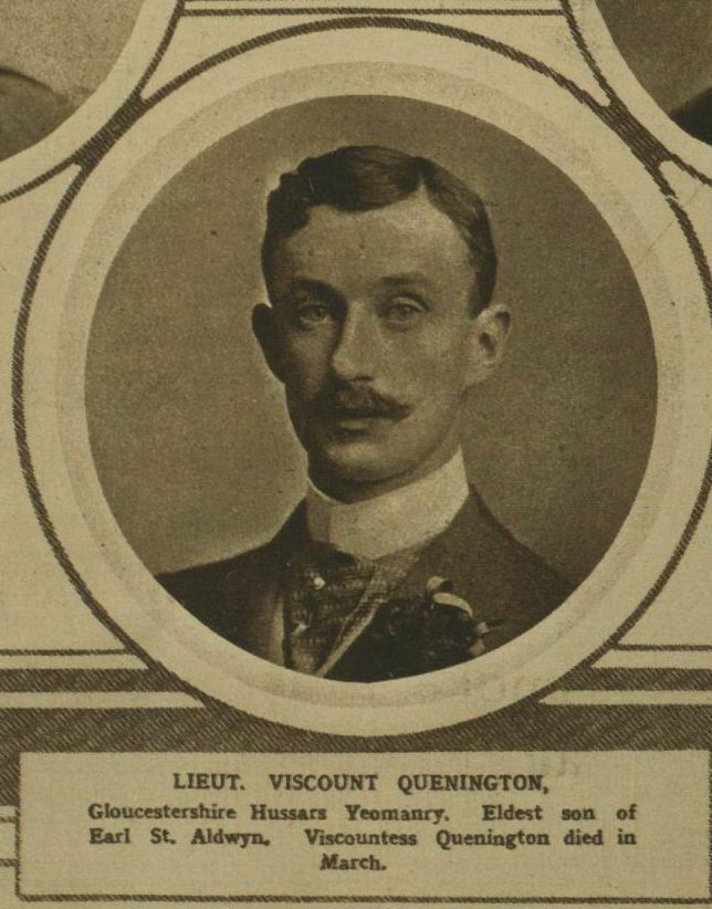 MPs in World War I: Michael Hugh Hicks-Beach, Viscount Quenington (1877-1916)