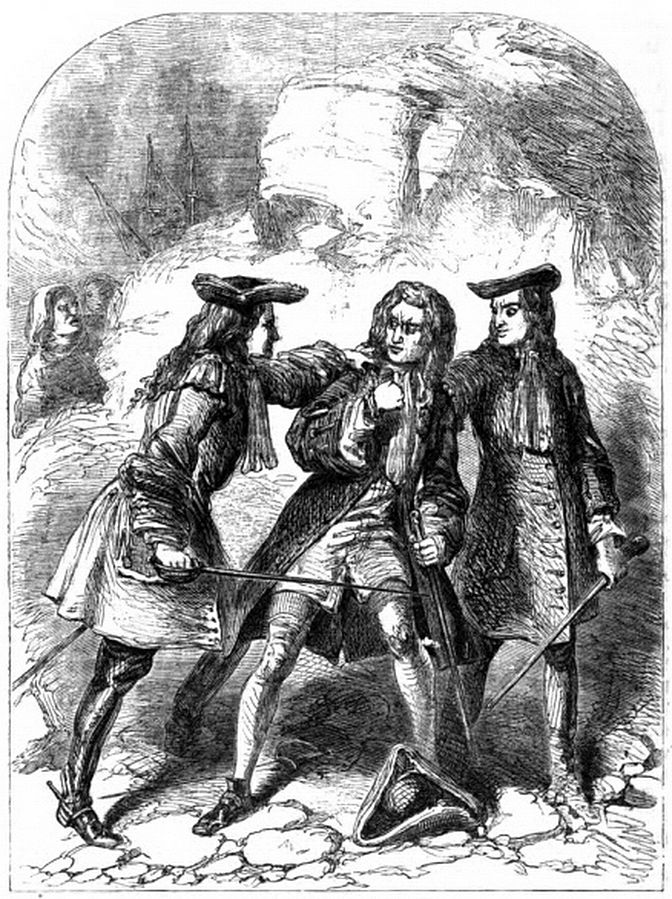 The passing of the bill of attainder against the Jacobite Sir John Fenwick
