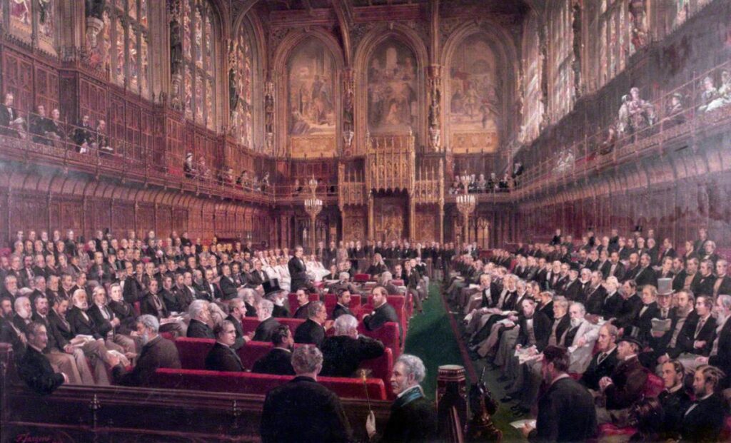 The role and power of the Victorian House of Lords