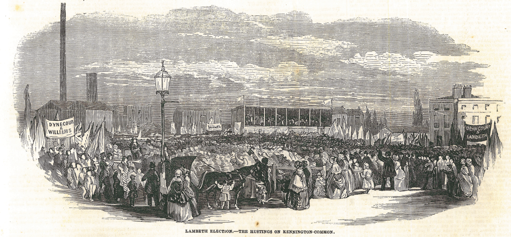 Parliamentary politics in the London boroughs, 1832-68